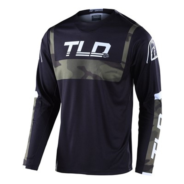 Troy Lee Designs GP Jersey - Brazen Camo Army Green