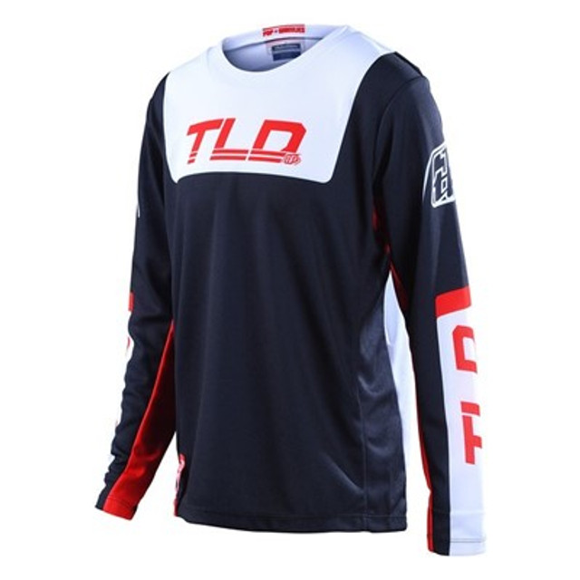Troy Lee Designs Youth GP Jersey - Fractura Navy Red