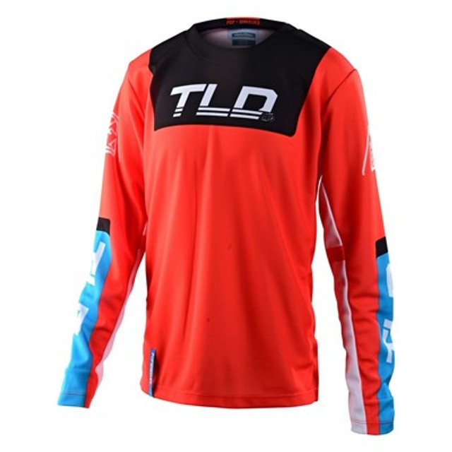 Troy Lee Designs Youth GP Jersey - Fractura Orange Black