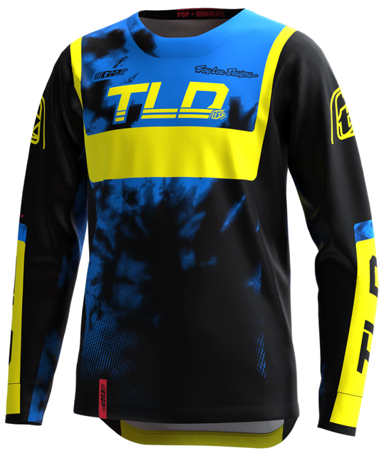 Troy Lee Designs Youth GP Jersey - Arc Acid Yellow Red