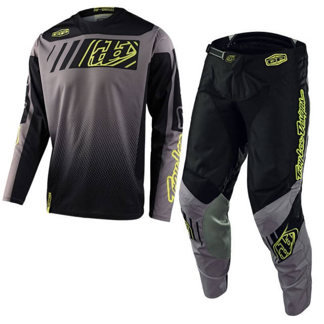 Troy Lee Designs GP Kit Combo - Icon Black / Grey