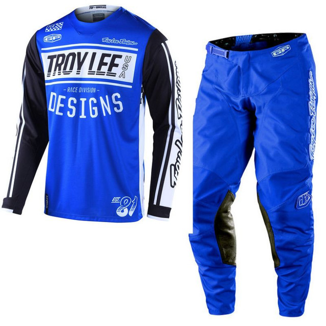 Troy Lee Designs GP Kit Combo - Race 81 Blue