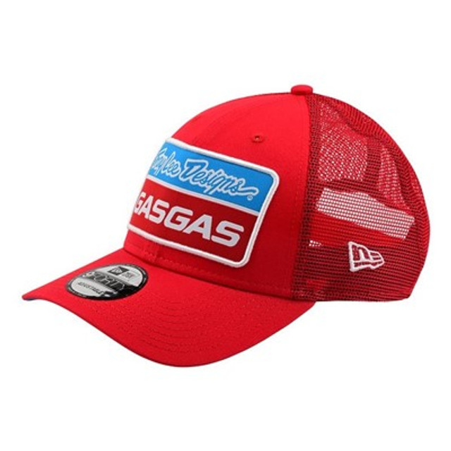 Troy Lee Designs Tld Gasgas Team Stock Curved Snapback Hat - Red