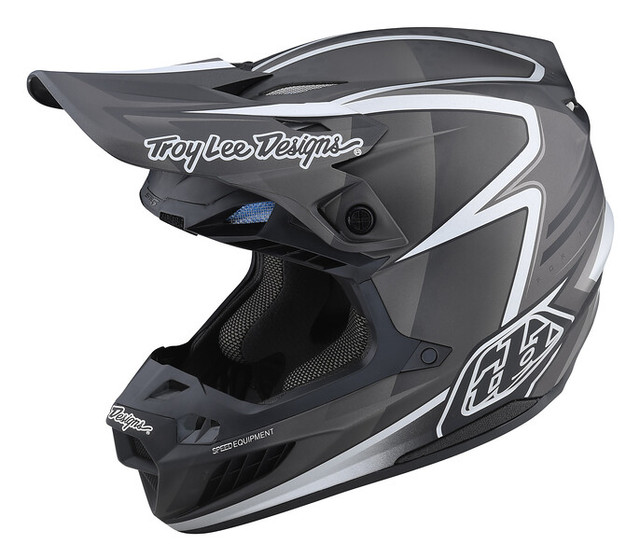 Troy Lee Designs SE5 Carbon Helmet - Lines Black