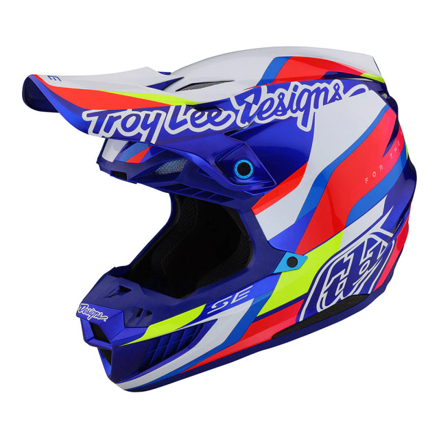 Troy Lee Designs SE5 Composite Helmet - Omega Blue