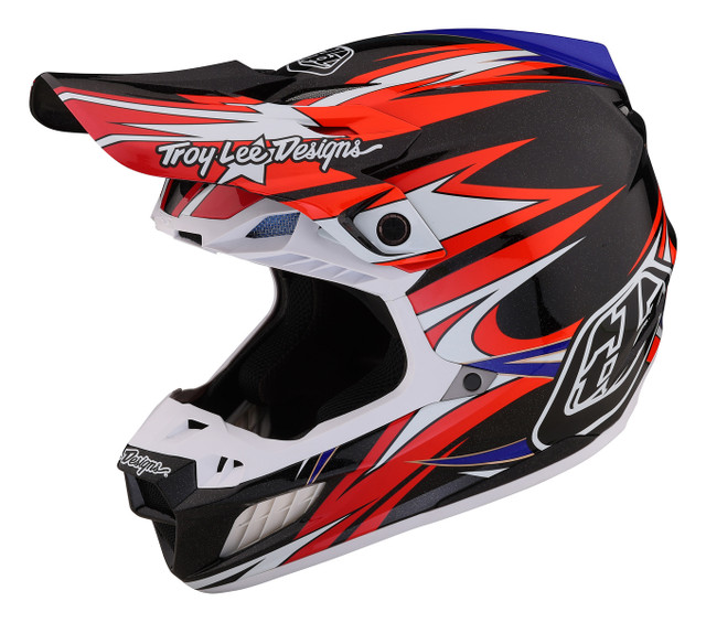 Troy Lee Designs SE5 Composite Helmet - Inferno Red