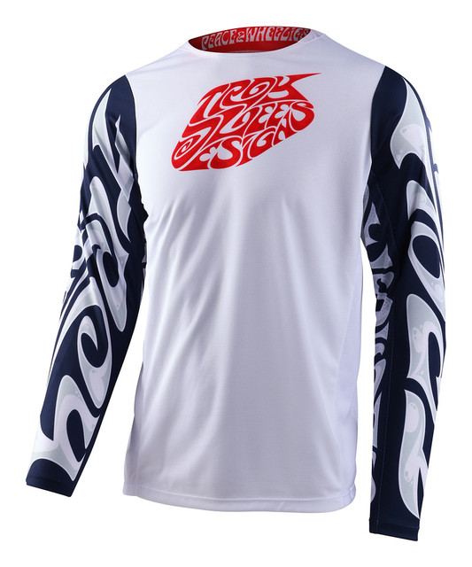 Troy Lee Designs GP Pro Jersey - Hazy Friday Navy / White