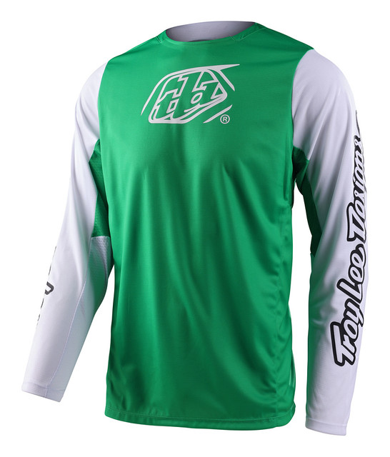 Troy Lee Designs GP Pro Jersey - Icon Pro Green / White