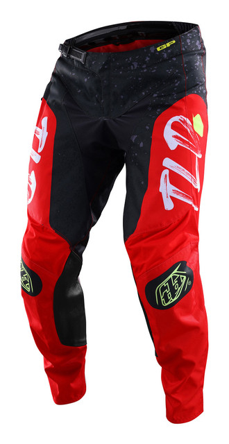 Troy Lee Designs GP Pro Pant - Partical Black / Glo Red