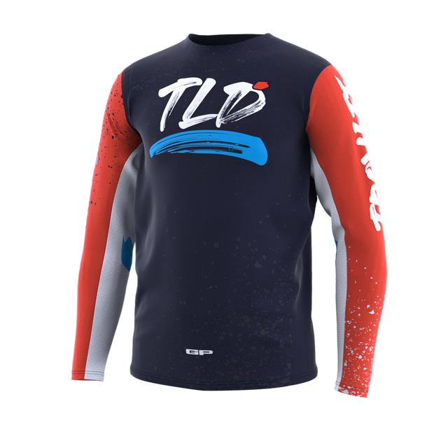 Troy Lee Designs Youth GP Pro Jersey - Partical Navy / Orange