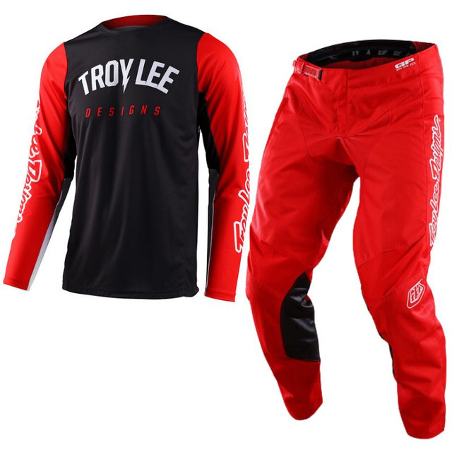 Troy Lee Designs GP Pro Kit Combo - Boltz Black / Red