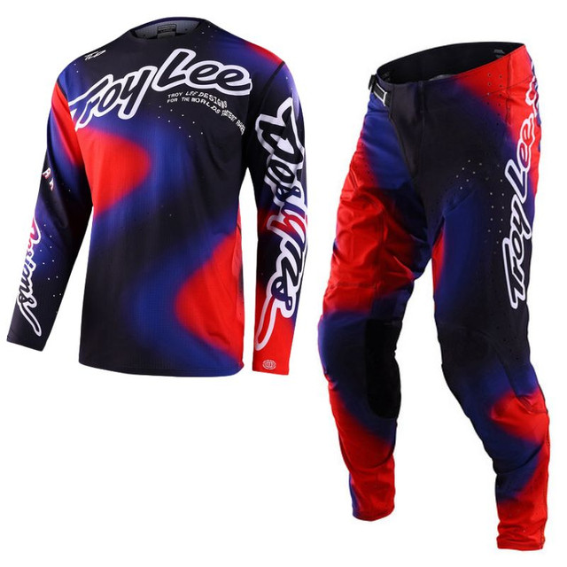 Troy Lee Designs Se Ultra Kit Combo - Lucid Black / Red