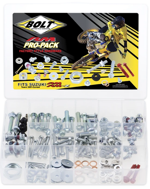 Bolt Motorcycle Hardware Suzuki Rm / Rmz Pro Pack Bolt Kit