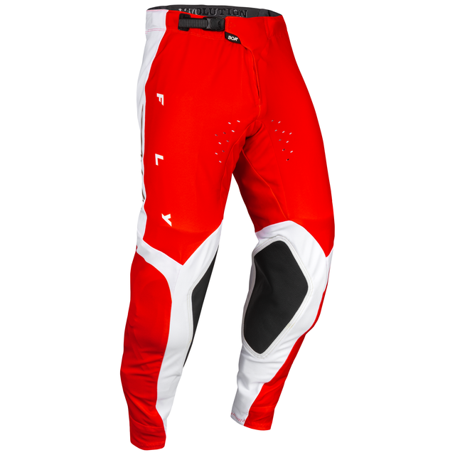 Fly Racing 2024 Evolution DST Limited Edition Podium Pants (Red/White/Red Iridium) Front Right