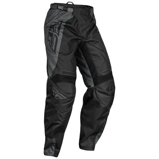 Fly Racing 2024 F-16 Pants (Black/Charcoal) Front Right