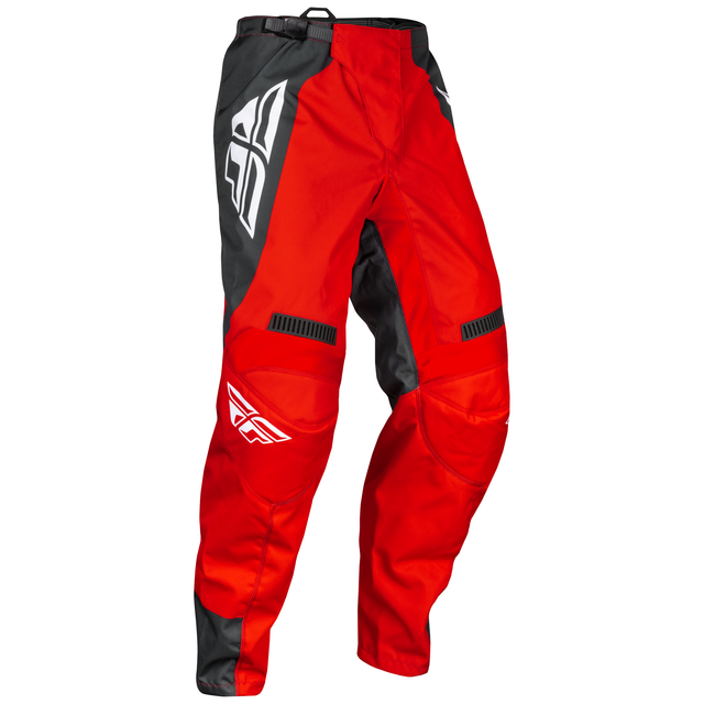 Fly Racing 2024 F-16 Pants (Red/Charcoal/White) Front Right