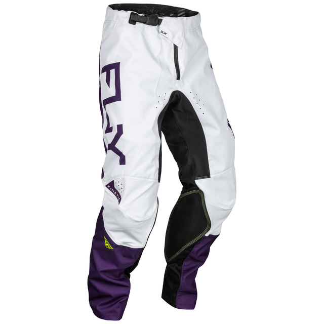 Fly Racing 2024 Kinetic Reload Pants (Deep Purple/White/Hi-Viz) Front Right