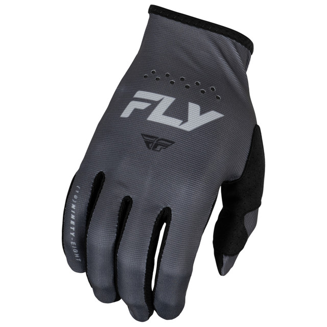 Fly Racing 2024 Lite Gloves (Charcoal/Black) Back