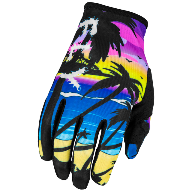 Fly Racing 2024 Lite Malibu Gloves (Pink/Blue/Sand) Back