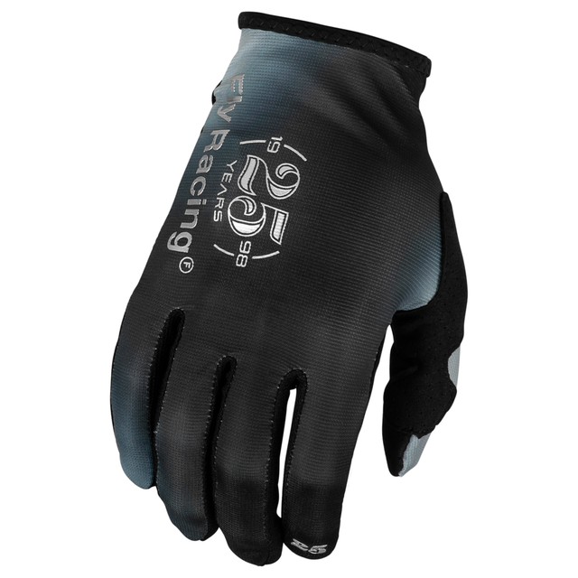 Fly Racing 2024 Lite Special Edition Legacy Gloves (Light Grey/Black) Back