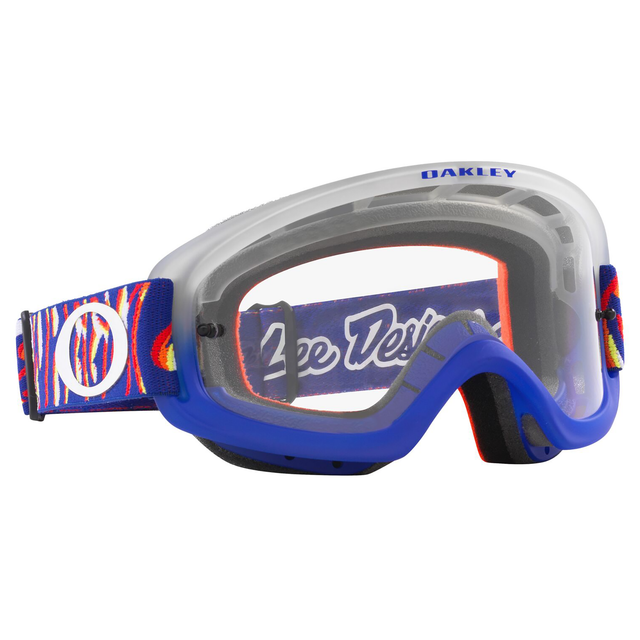 Oakley O Frame 2.0 Pro Xs Tld Collection Mx Goggle (Peace And Wheelies) Clear Lens
