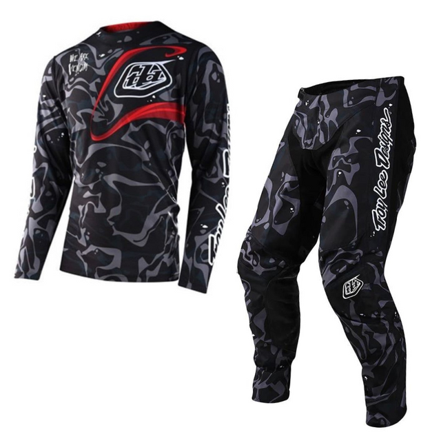 Troy Lee Designs Youth GP Kit Combo - Venom Black