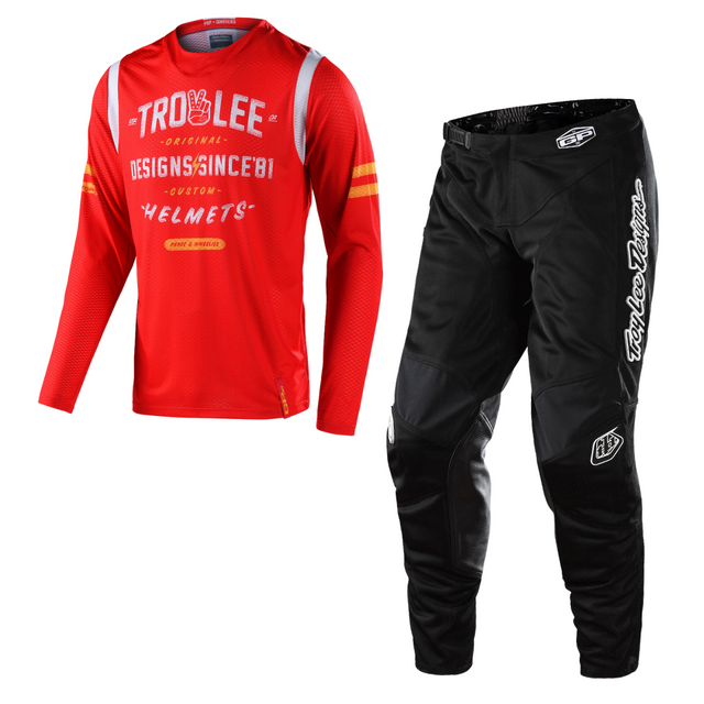 Troy Lee Designs GP Air Kit Combo - Roll Out Red