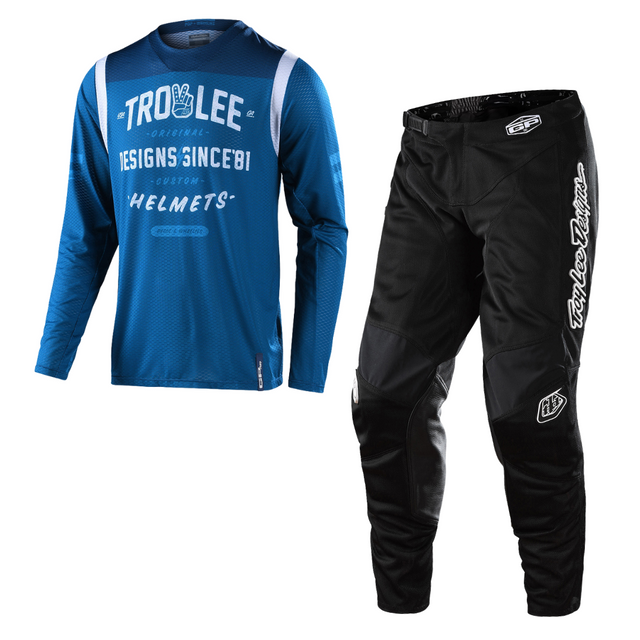 Troy Lee Designs GP Air Kit Combo - Roll Out Slate Blue