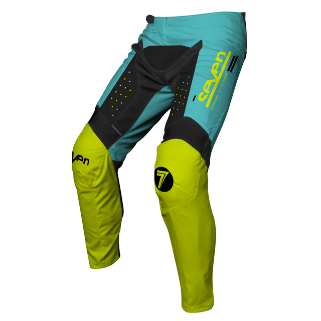 Seven MX 24.1 Youth Vox Aperture Pants (Flo Yellow/Blue)