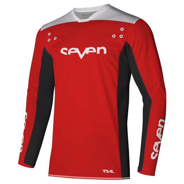 Seven MX 24.1 Youth Rival Staple Jersey (Red)