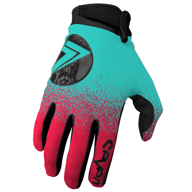 Seven MX 24.1 Annex 7 Dot Gloves (Flo Red/Blue)