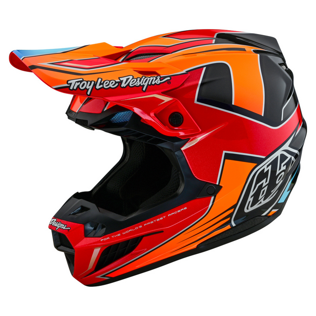 Troy Lee Designs SE5 Composite Helmet - Efix Fire