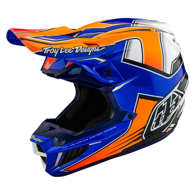 Troy Lee Designs SE5 Composite Helmet - Efix Blue