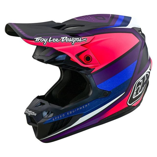 Troy Lee Designs SE5 Composite Helmet - Reverb Purple / Black LE