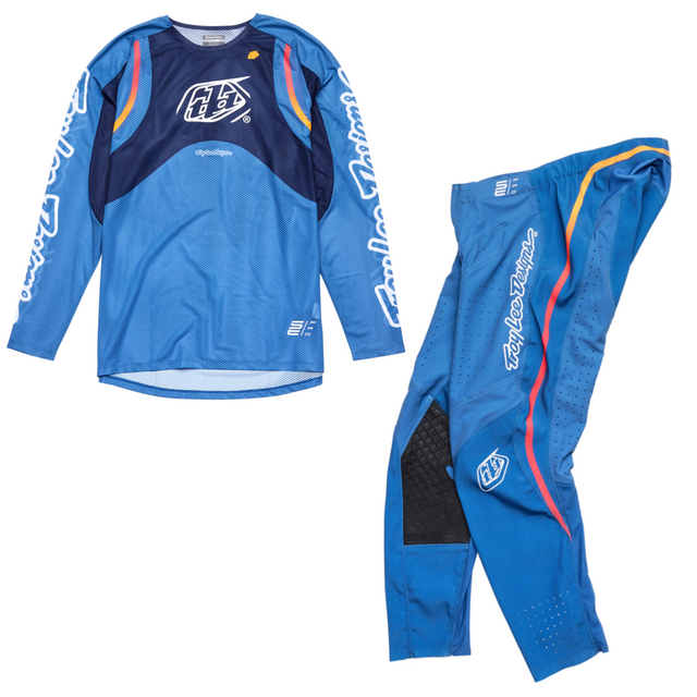 Troy Lee Designs Se Pro Air Kit Combo - Pinned Blue