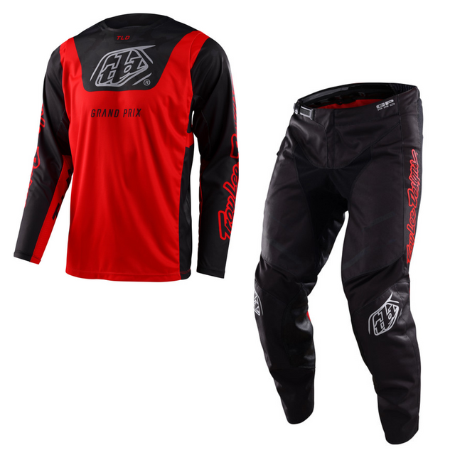 Troy Lee Designs GP Pro Kit Combo - Blends Camo Red / Black