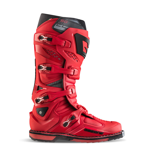 Gaerne SG22 Motocross Boots - Red