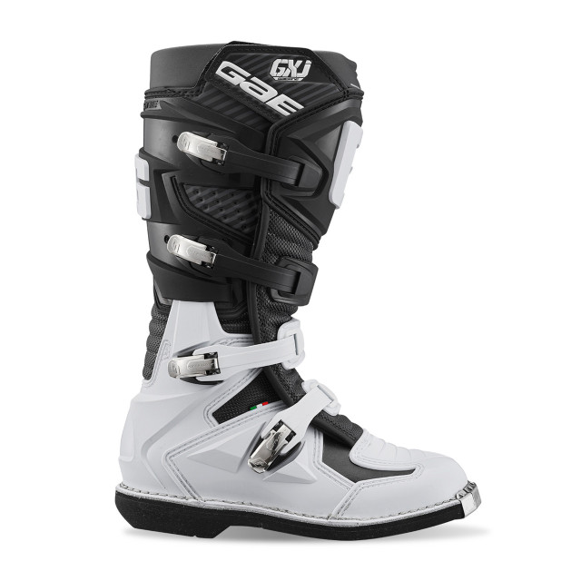 Gaerne GX-J Kids Motocross Boots - Black / White Gaerne GX-J Kids Motocross Boots - Black / White