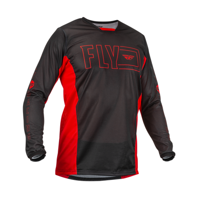 Fly Racing Kinetic Mesh Adult Jersey (Red/Black)