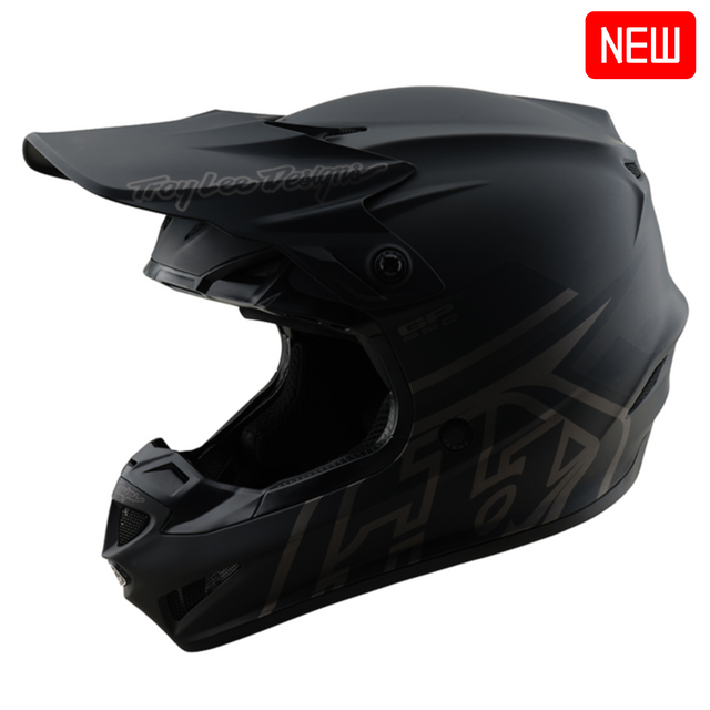 Troy Lee Designs 2025 Spring GP Pro Helmet - Mono Black Troy Lee Designs 2025 Spring GP Pro Helmet - Mono Black