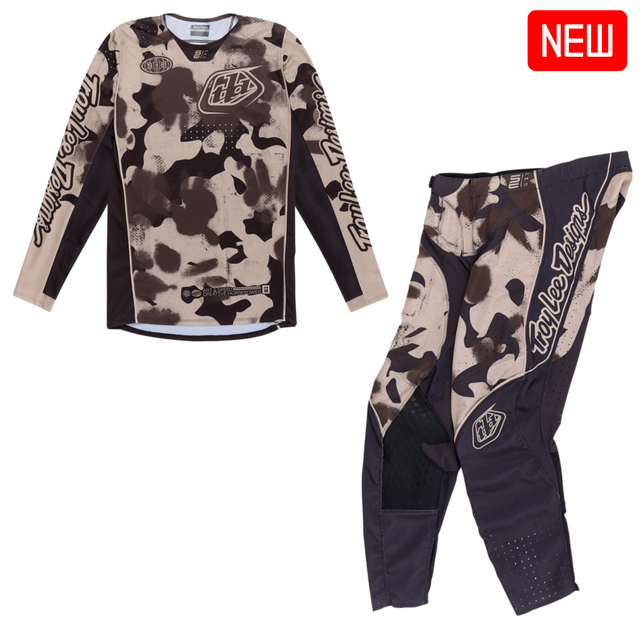 Troy Lee Designs 2025 Spring Se Pro Kit Combo - Blotted Phantom Taupe Troy Lee Designs 2025 Spring Se Pro Kit Combo - Blotted Phantom Taupe
