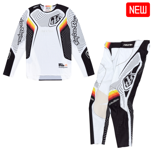 Troy Lee Designs 2025 Spring Se Ultra Kit Combo - Optic white Troy Lee Designs 2025 Spring Se Ultra Kit Combo - Optic white