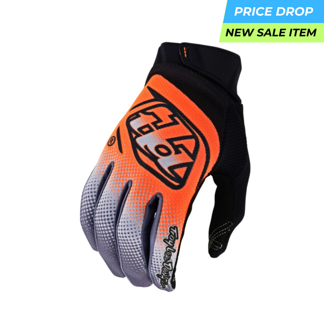 Troy Lee Designs GP Pro Glove - Bands Neo Orange Troy Lee Designs GP Pro Glove - Bands Neo Orange