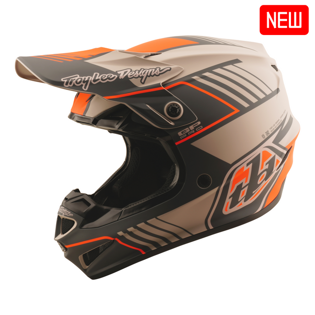 Troy Lee Designs 2025 Fall GP Pro Helmet - Segment Taupe Troy Lee Designs 2025 Fall GP Pro Helmet - Segment Taupe