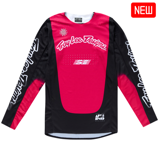 Troy Lee Designs 2025 Fall Se Pro Jersey - Roam Black Troy Lee Designs 2025 Fall Se Pro Jersey - Roam Black