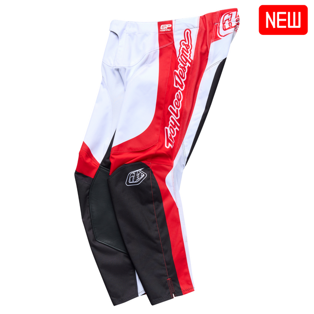 Troy Lee Designs 2025 Fall GP Pro Pant - Frames White / Red Troy Lee Designs 2025 Fall GP Pro Pant - Frames White / Red