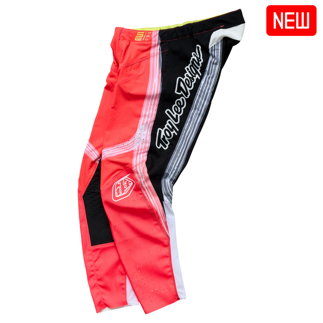 Troy Lee Designs 2025 Fall Se Pro Pant - Stripes Infra Red / Black Troy Lee Designs 2025 Fall Se Pro Pant - Stripes Infra Red / Black