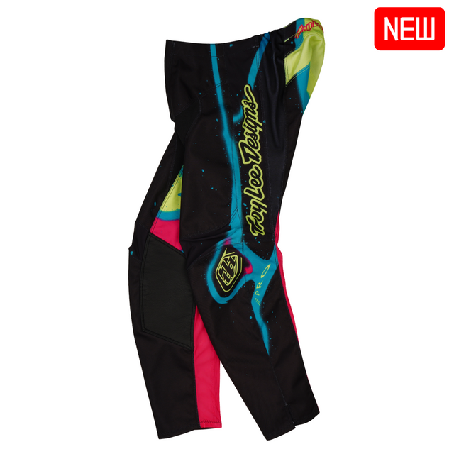 Troy Lee Designs 2025 Fall Youth GP Pro Pant - Membrane Black / Glo Yellow