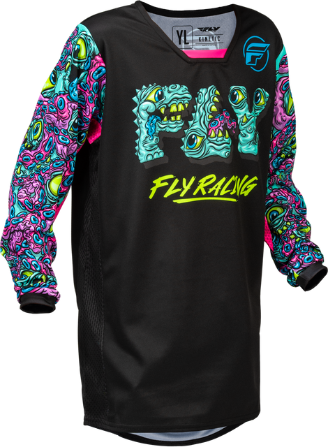Kinetic 2026 Mutant Youth Jersey Black/Multi