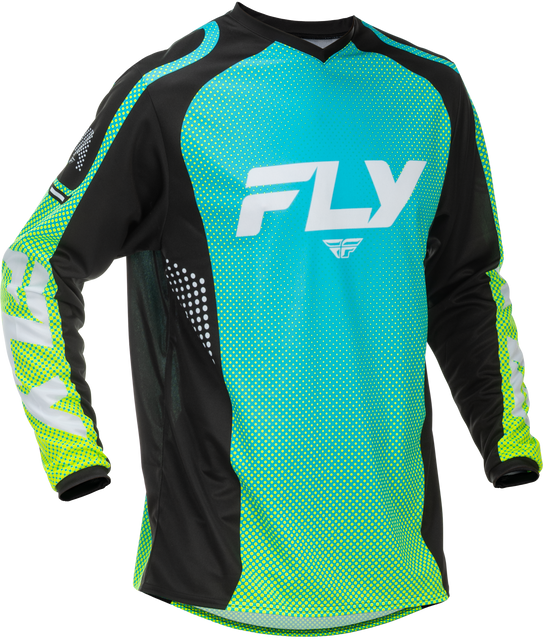 F-16 2026 Jersey Aqua/Black/White